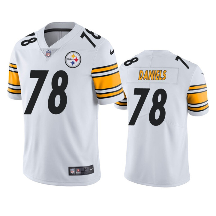 Pittsburgh Steelers James Daniels #78 White Vapor Limited Jersey