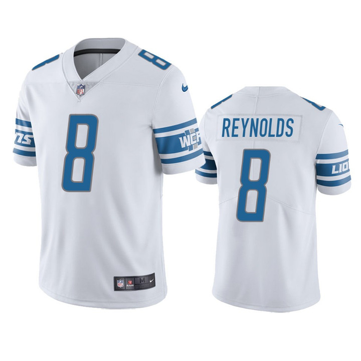 Josh Reynolds #8 Detroit Lions White Vapor Limited Jersey