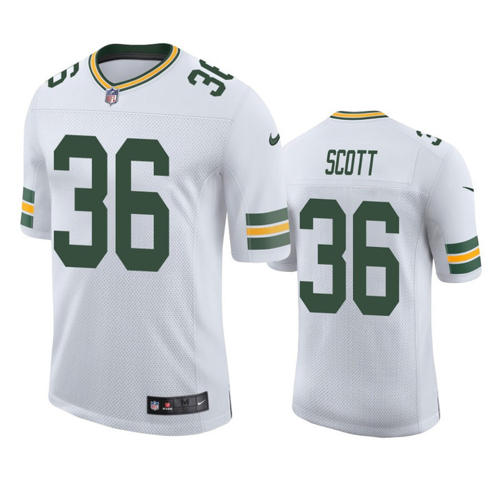 Green Bay Packers Vernon Scott #36 White Vapor Untouchable Limited Jersey