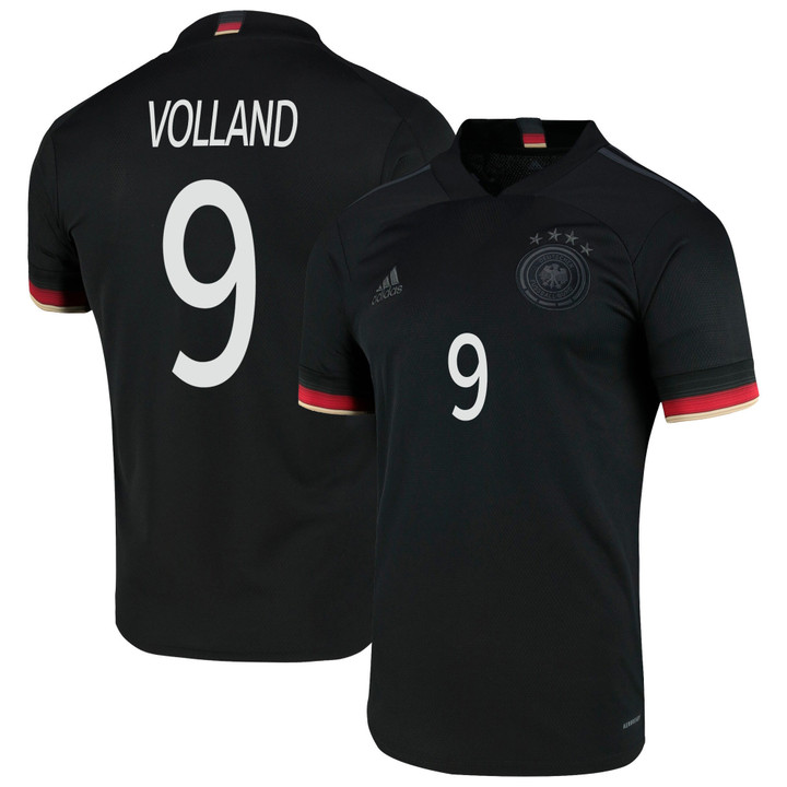 Germany National Team 2022 Qatar World Cup Kevin Volland #9 Black Away Men Jersey