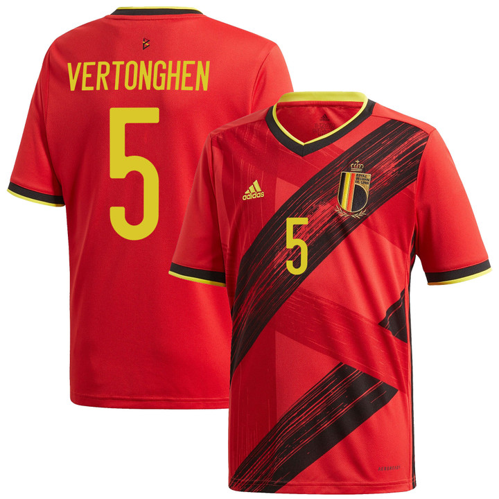 Belgium National Team 2022 Qatar World Cup Jan Vertonghen #5 Red Home Men Jersey