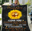 Personalized Blanket To My Daughter Never Forget That I Love You If I Could Give You One Thing In Life Sherpa Blanket