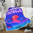Funny Blanket, Octopus Blanket, Funny Gift Idea, What's Wrong With My Tentacles Fleece Blanket