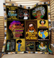 Proud Black Nurse I'M A Black Nurse Beautiful Unapologetic Quilt Blanket Great Customized Gifts For Birthday Christmas Thanksgiving Perfect Gifts For Black Nurse