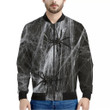 Toy Spiders And Cobweb Print Men's Bomber Jacket