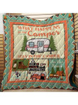 What Happens In The Camper Stay In The Camper Quilt Blanket Dhc0201201465Td