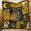 May Girl Daughter Of God Cl18100434Mdq Quilt Blanket
