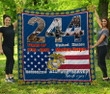 MHQVET00033 United States Marine Corps 3D Quilt Blanket