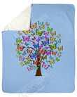 Tree Of Butterflies Yu1801127Fleece Blanket