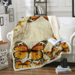 Butterfly Color Sherpa Fleece Blanket Kotr