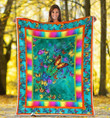 Butterfly Lover Fleece Blanket