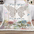 Butterfly Poem Fleece Blanket All Over Prints