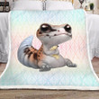 African Fat Tail Gecko Fleece Blanket