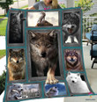 Gift For Wolf Lover Blanket Wolves In Native American Culture Wolf Indigenous