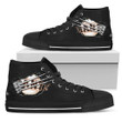 Scratch Of The Wolf San Francisco Giants MLB High Top Shoes
