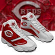 Cincinnati Reds Football Team MLB big logo sneaker 36 gift For Lover JD13 Shoes