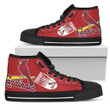 Straight Outta St Louis Cardinals MLB High Top Shoes