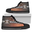 Double Stick Check San Francisco Giants MLB High Top Shoes