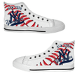 New York Yankees MLB Baseball 11 Custom Canvas High Top Shoes