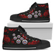 Lovely Rose New York Mets MLB High Top Shoes