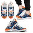 Houston Astros  MLB big logo  gift for fan White Shoes Fly Sneakers