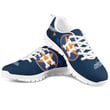 Houston Astros MLB Canvas Shoes gift for fan white Shoes Fly Sneakers