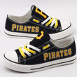 Pittsburgh Pirates MLB Baseball Low Top Custom Shoes
