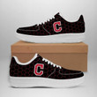 Cleveland Indians MLB AF1 Baseball Human Race Sneakers Running Shoes