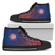 Chicago Cubs MLB Baseball 15 Custom Canvas High Top Shoes