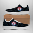 Texas Rangers MLB AF1 Human Race Sneakers Running Shoes