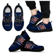 Detroit Tigers mlb Canvas Shoes gift for fan black shoes 23 Fly Sneakers men women size US