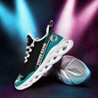 Miami Dolphins Personalized Yezy Running Sneakers 254