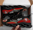 San Francisco 49ers Yezy Running Sneakers 01