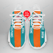 Miami Dolphins Yezy Running Sneakers 287