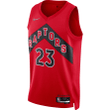 Fred VanVleet Toronto Raptors 2021/22 Diamond Swingman Jersey - Icon Edition - Red Jersey