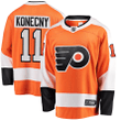 Men's Travis Konecny Orange Philadelphia Flyers Breakaway Player Jersey Jersey