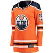 Women's Mikko Koskinen Orange Edmonton Oilers Home Breakaway Player Jersey Jersey