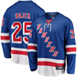 Men's Libor Hajek Blue New York Rangers 2017/18 Home Breakaway Jersey Jersey
