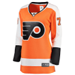 Women's Carter Hart Orange Philadelphia Flyers Home Breakaway Player Jersey Jersey