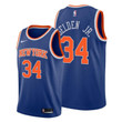 Wayne Selden Jr. New York Knicks Blue Icon Edition Jersey #34 - Men Jersey