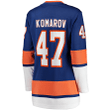 Women's Leo Komarov Royal New York Islanders Home Breakaway Player Jersey Jersey