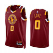 Cleveland Cavaliers Kevin Love #0 Red City Edition 2021-22 Jersey - Men Jersey