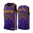 Kobe Bryant 2022-23 Los Angeles Lakers Purple #24 Statement Edition Jersey - Men Jersey