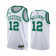 Grant Williams Boston Celtics 2021-22 Classic Edition White #12 Jersey Year Zero - Men Jersey