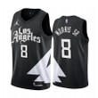 Los Angeles Clippers Marcus Morris Sr. #8 2022-23 Statement Edition Black Jersey - Men Jersey