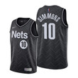 Ben Simmons #10 Brooklyn Nets 2022 Earned Edition Black Jersey Diamond Badge - Men Jersey