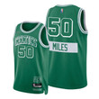 CJ Miles Celtics 2021-22 City Edition Green #50 Jersey NBA75th Diamond - Men
