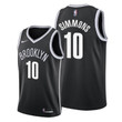 Ben Simmons #10 Brooklyn Nets Icon Edition Black Jersey 2022 Trade - Men Jersey
