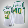 Men's Boston Celtics Grant Williams #40 White Swingman Jersey - City Edition - Men Jersey