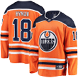 Zach Hyman Edmonton Oilers Breakaway Player Jersey - Orange Jersey